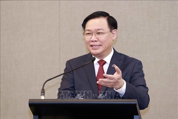 Chủ tịch Quốc hội Vương Đình Huệ dự Diễn đàn Hợp tác Kinh tế Việt Nam - New Zealand